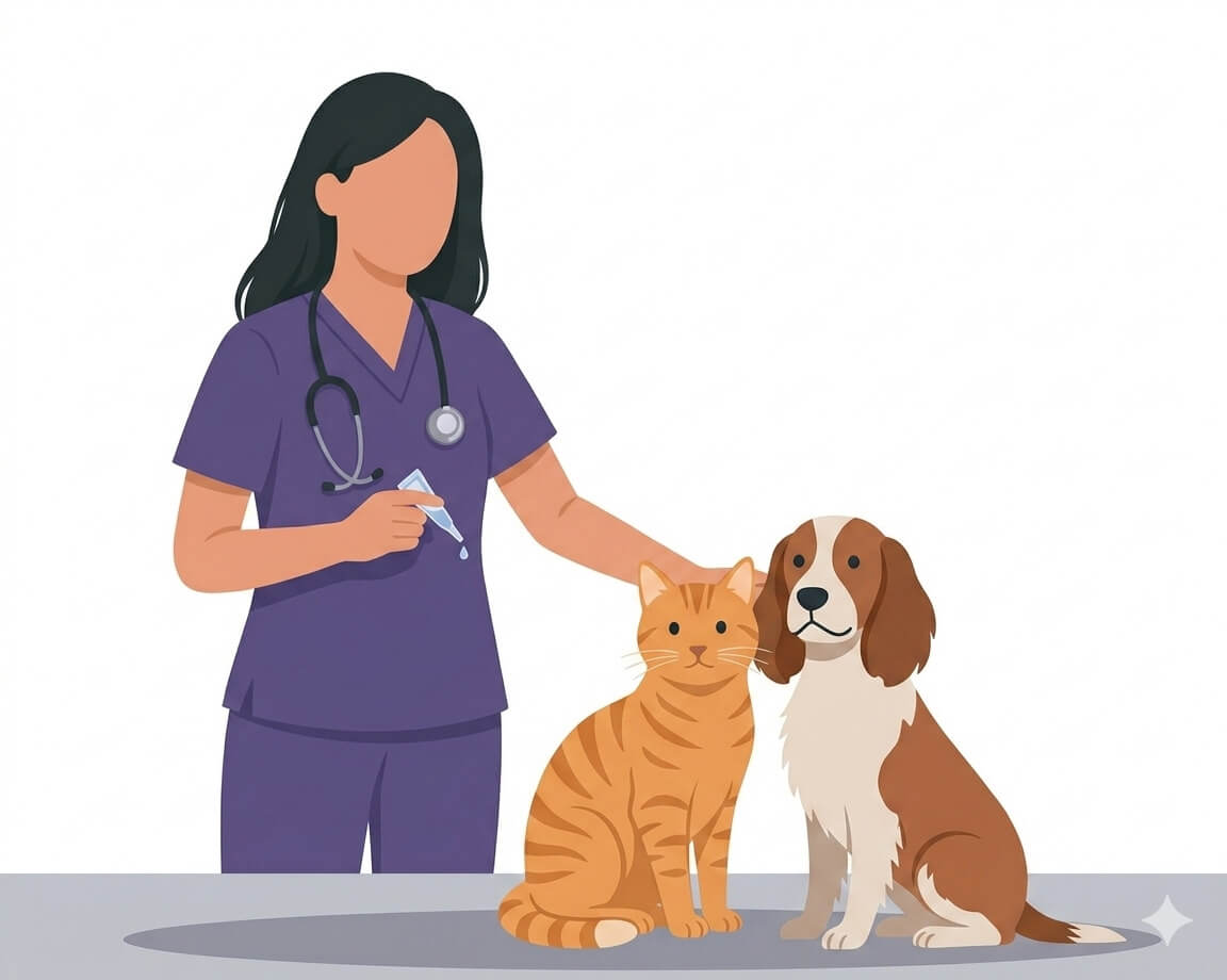 Desparasitación interna y externa en perros y gatos: guía completa