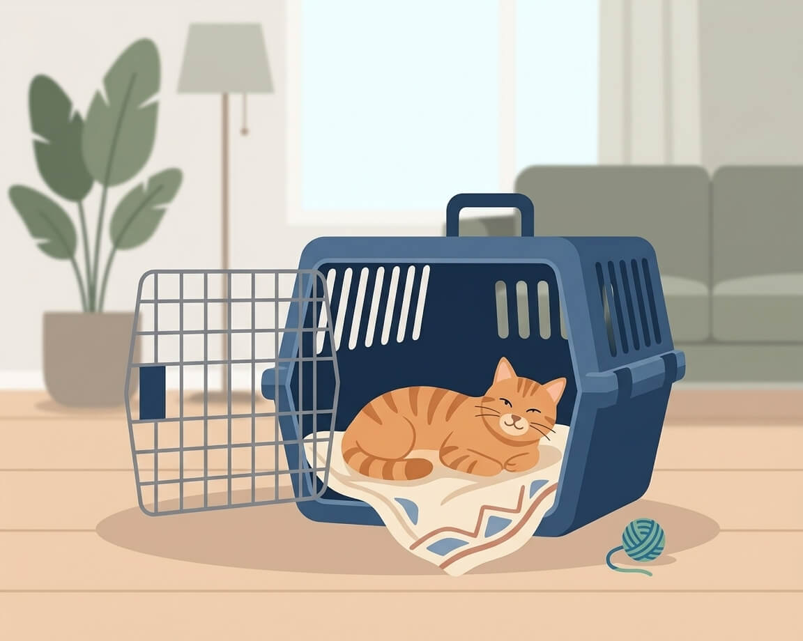 Cómo llevar a tu gato al veterinario sin estrés: guía completa del transportín a la consulta