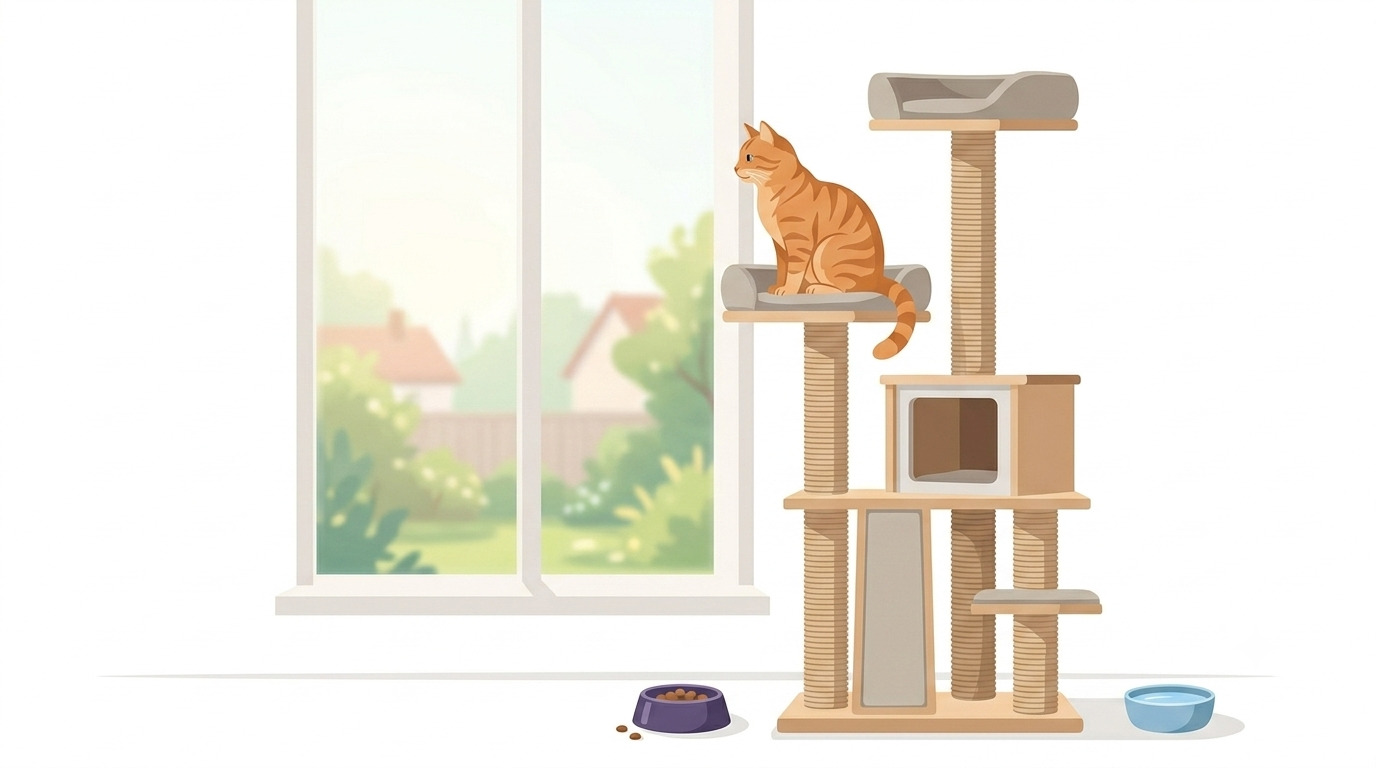 Gatos de interior: necesidades y cuidados que no puedes ignorar