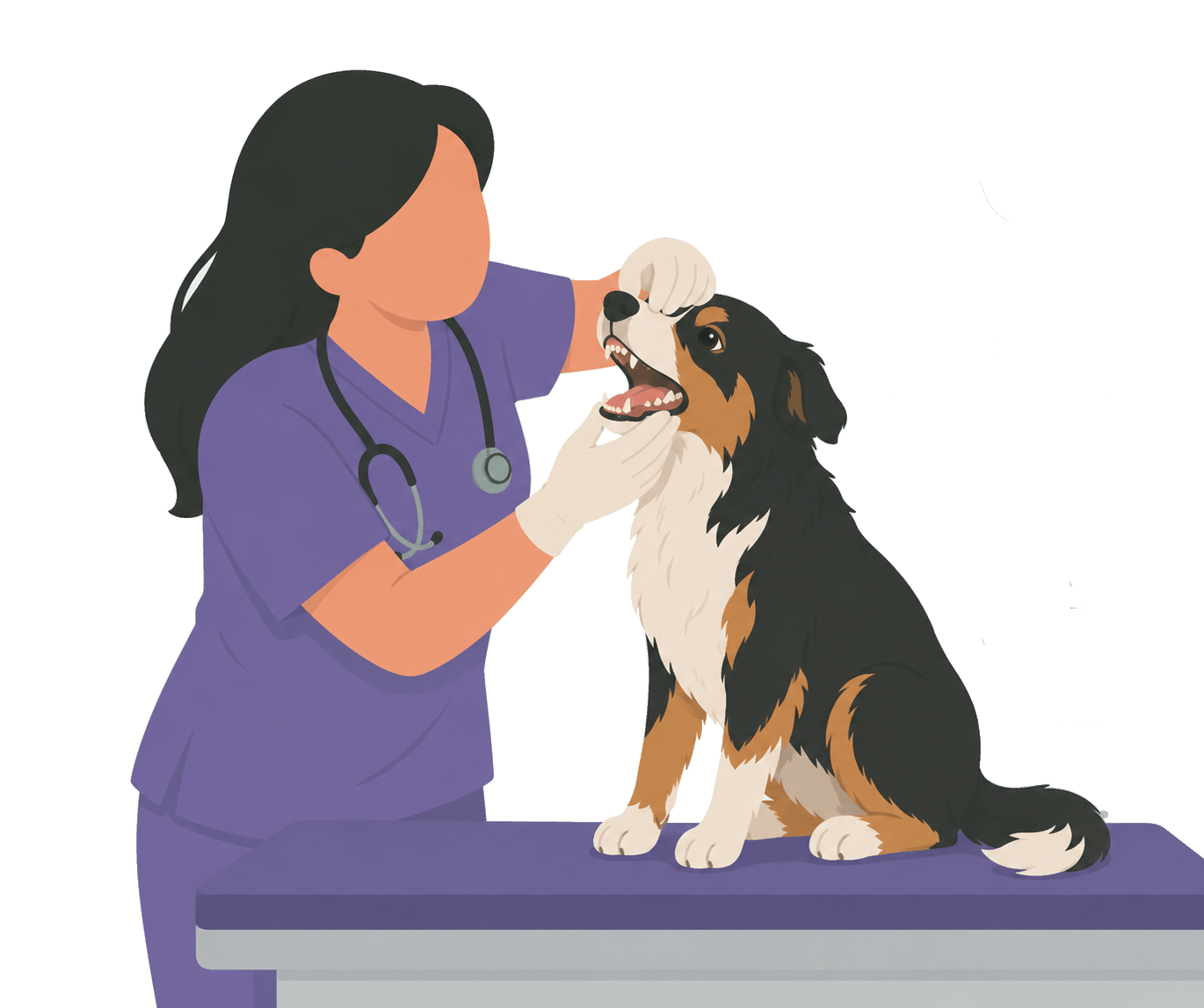Revisión dental veterinaria en la Clínica Veterinaria Rovira, Gràcia